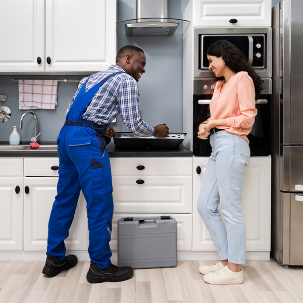 can you provide an estimate for cooktop repair before beginning any work in Kyles Ford